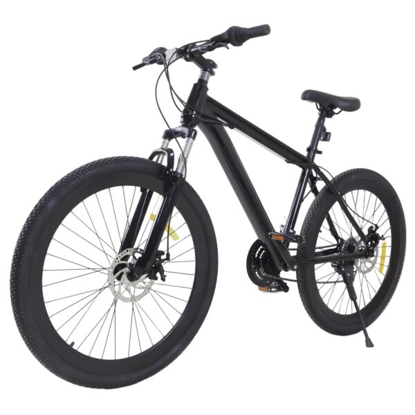 Akuoyiexemye 26 Zoll MTB Pro Mountainbike 21 Gang, Hochleistungs-Doppelscheibenbremsen & Federweg-System, All-Terrain Fahrrad mit Sicherheitsreflektoren & Leichtbaurahmen