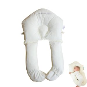 Baby Kopfkissen Gegen Plattkopf,seitenstützkissen Für Babys,Ganzkörper-Stützkissen U-Form Hug Kissen Für Kopf，Verstellbare Kopfstütze Für Kopf, Nacken, Beine Und Den Ganzen...