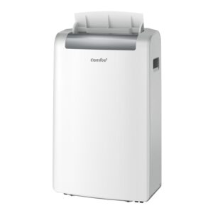 Comfee Mobiles Klimagerät Mobile 12000, 3-in-1 Klimaanlage mit Abluftschlauch, Kühlen und Entfeuchten und Ventilieren, 12000 BTU, 3,5 kW, für Räume ca. 100 m³(41 ㎡), EEK A, Weiß...