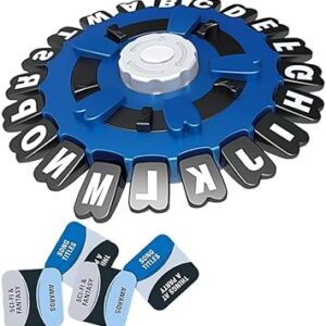 Generisch Denkwortspiel, The Quick Thinking Game Letter Pressing Game, Wortspiel Buchstaben Drücken, Rasantes Familienbrettspiel, Buchstaben Spiel, Pädagogische Brettspiele für...