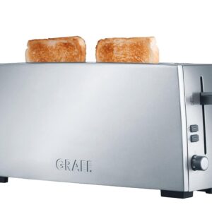 GRAEF. Langschlitz-Toaster TO 90, Edelstahl, silber, TO90