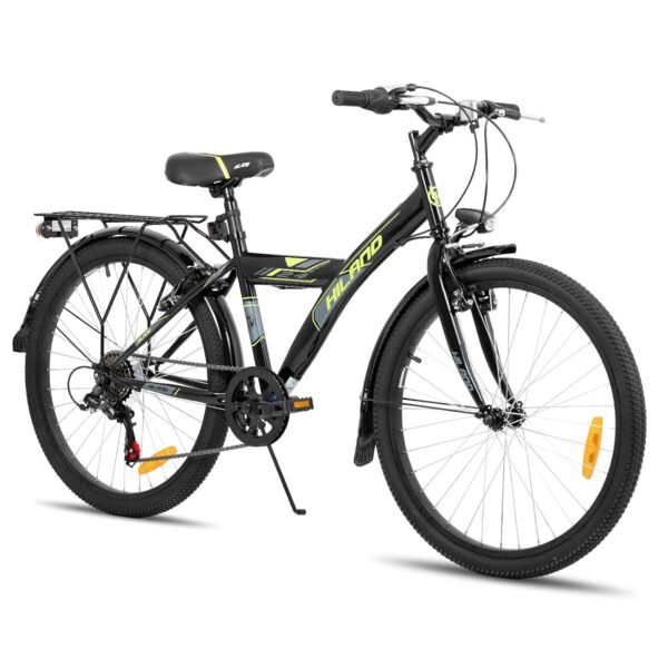 Hiland 20/24 Zoll Kinderfahrrad Mountainbike für Kinder Jungen Mädchen ab 6 7 8 9 10 Jahren mit 6 Gang Schaltung, Ständer