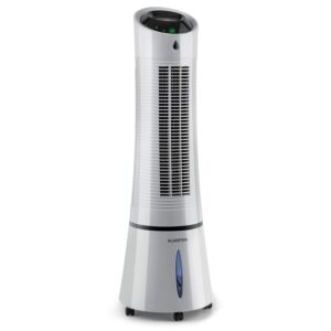 Klarstein Luftkühler mit Wasserkühlung, 5-in-1 Verdunstungskühler, Luftbefeuchter, Ventilator, Luftreiniger & Nachtmodus, Mobile Klimageräte Luftkühler 6L, 45 Watt Air Cooler,...