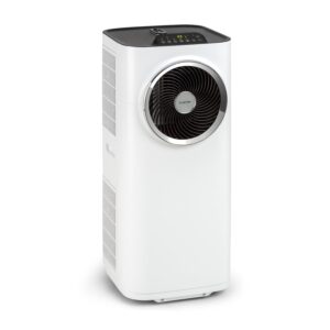 Klarstein Mobile Klimaanlage mit Abluftschlauch, 5-in-1 Klimagerät, Ventilator, Luftentfeuchter, Luftreiniger & Nachtmodus, App-Steuerung, Kleine & Portable für Wohnung & Büro,...