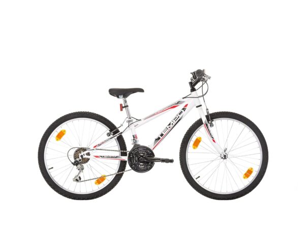 Multibrand Tempo 24 Zoll Mountainbike, 18 Gang, V-Bremse, für Jungen und Mädchen geeignet ab 130 cm - 155 cm