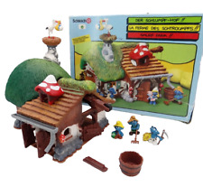Schlumpf Hof | Bauernhof Vintage Spielzeug Spielset Peyo Schleich 80er 90er OVP