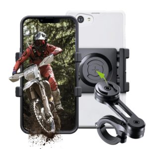 SP CONNECT Handyhalterung Motorrad | SPC+ | Universeller Handyhalter für Motorrad Bike Moped Roller | Zubehör für alle Smartphone Handys wie iPhone Samsung | Gadget Halterung...