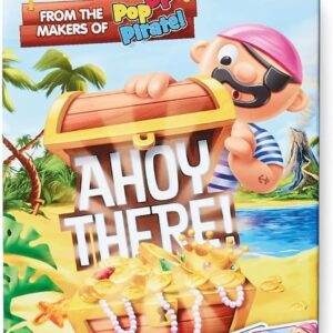 TOMY Ahoy There! Kartenspiel EIN schnelllebiges Familien-Kartenspiel Actionkartenspiel für Jungen und Mädchen, Kartenbrettspiele ab 6, 7, 8, 9 Jahren