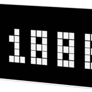 ULANZI TC001 Smart Pixel Clock, Social Media Counter, Digitaler Wecker mit Wetter, AWTRIX Simulator, Retro Pixel Art Anzeigetafel Pomodoro Uhr Nachttisch Gaming Zimmer & Büro Dekor