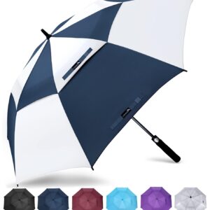 ZOMAKE Regenschirm Sturmfest Groß,M/L/XL/XXL Golf Umbrella Stockschirm mit Auf-Zu-Automatik für Herren Damen - Travel Schirm mit Tragegurt