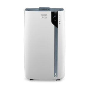 De'Longhi Pinguino PAC EX105 Mobiles Klimagerät mit EcoRealFeel-Technologie, 10.000 BTU/h, für Räume bis 100m³, Entfeuchtungs- & Ventilationsfunktion, 24h-Timer,...
