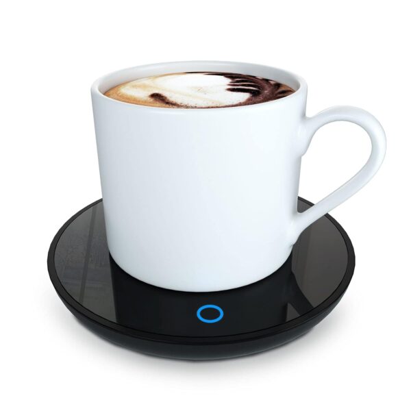 GARMEE Elektrischer Kaffeewärmer kaffetasse warmhaltend - Smart Schreibtisch Tassenwärmer mit 2 Temperatureinstellungen Tassenwärmer Teewärmer Elektrischer Getränkewärmer für...
