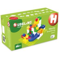 HUBELINO® Kugelbahn Weiche Erweiterung, 43-teilig