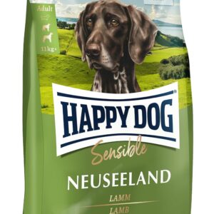 Happy Dog Sensible Neuseeland - M - Trockenfutter, Hundefutter - Geschmacksrichtung Lamm - 12,5kg
