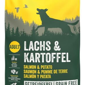 JOSERA Lachs & Kartoffel (1 x 12,5 kg) | Adult | Premium Trockenfutter für ausgewachsene Hunde | Kartoffel & Lachs als einzige tierische Proteinquelle | getreidefrei |...