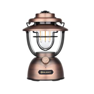 OLIGHT Olantern Classic 2 Pro Campinglampe 300 LM, LED Laterne im Retro-Stil Stufenlos Dimmbar, Notstrombank USB Wiederaufladbar,für Camping, Garten,Stromausfällen, Halloween...