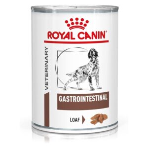 Royal Canin Veterinary Gastrointestinal Mousse | 12 x 400 g | Diät-Alleinfuttermittel für ausgewachsene Hunde | Zur Unterstützung bei akuten Resorptionsstörungen des Darms
