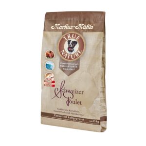 True Nature Schweizer Poulet Hundefutter (kaltgepresst) 15kg